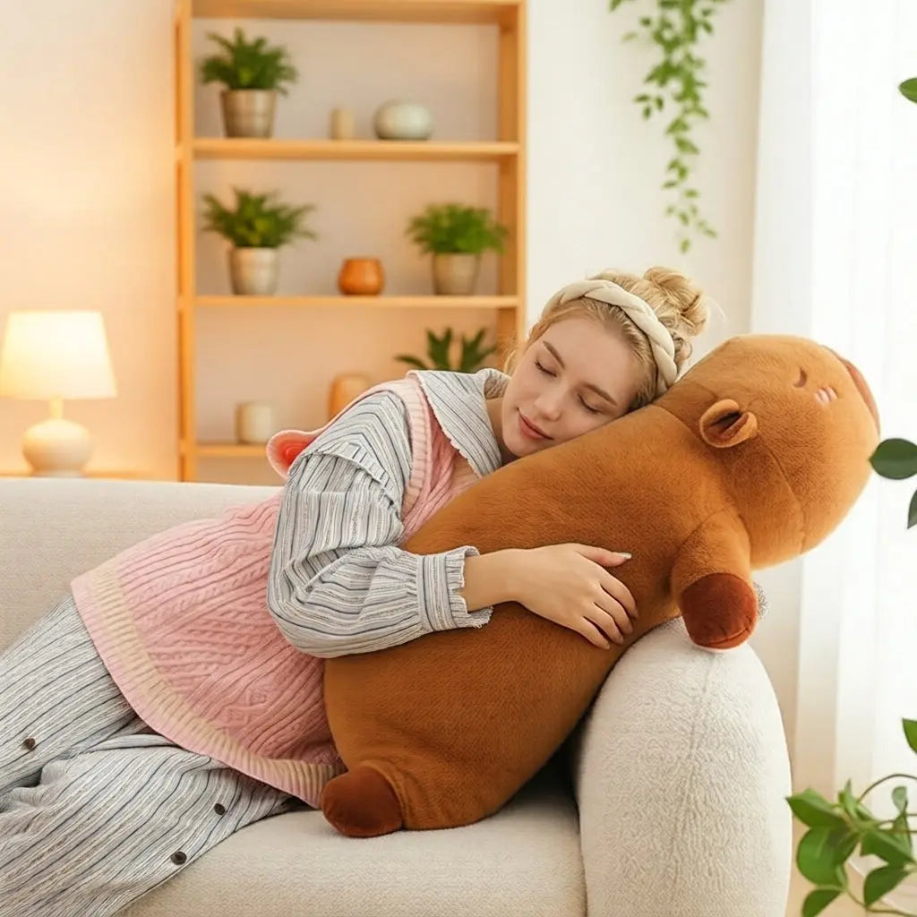 Slumblr® Capybara Plush Pillow