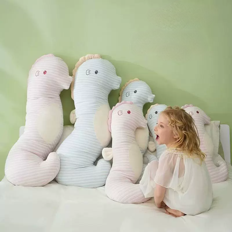 Slumblr® Cute Seahorse Hugging Plush Pillow