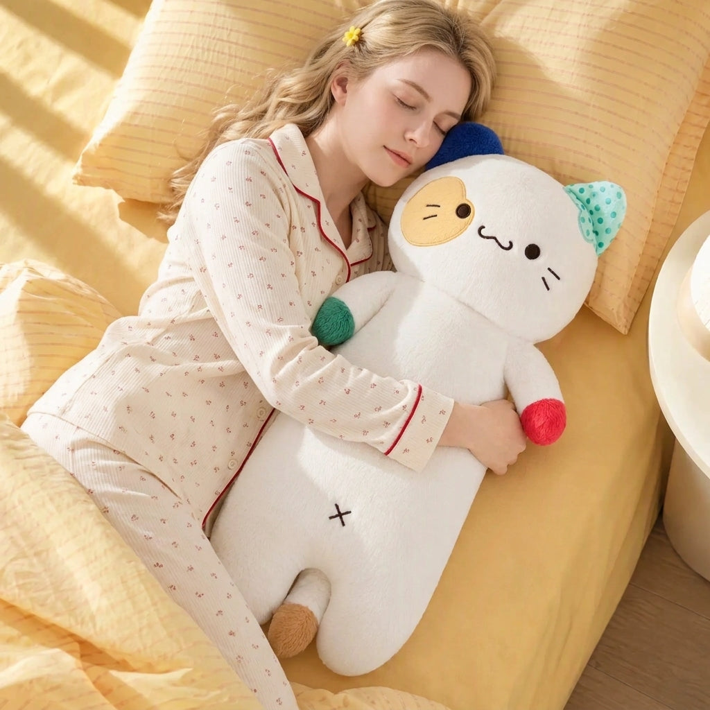 Slumblr® Quirky Long Plush Cat Pillow