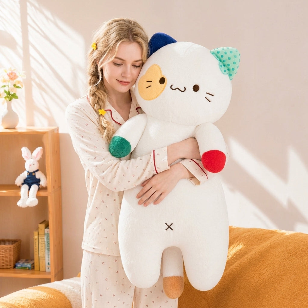 Slumblr® Quirky Long Plush Cat Pillow