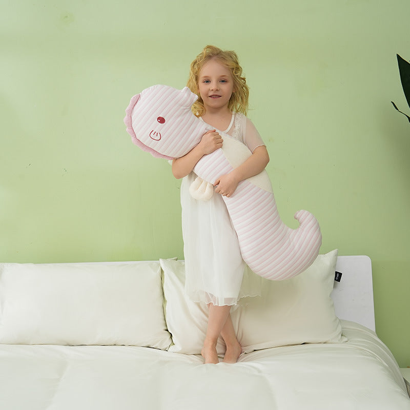 Slumblr® Cute Seahorse Hugging Plush Pillow