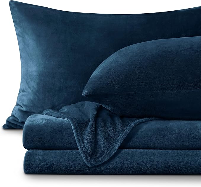 Slumblr® Flannel Fleece Bedding Set