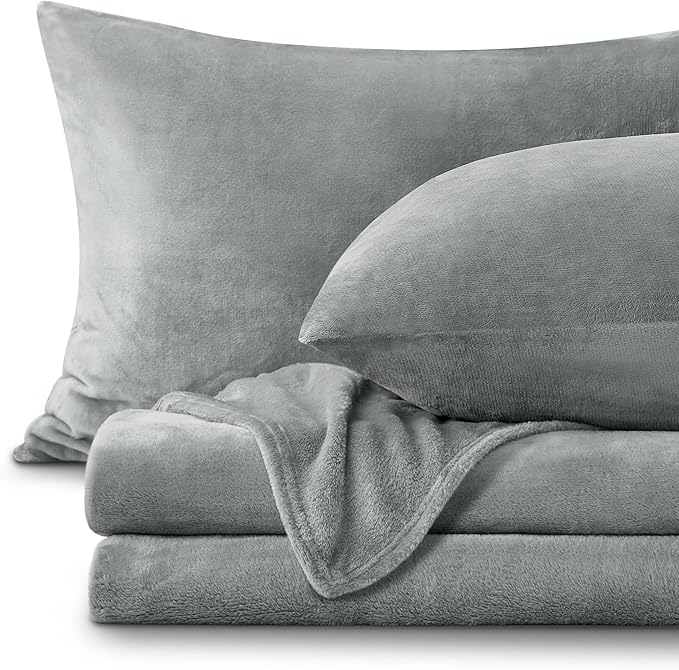 Slumblr® Flannel Fleece Bedding Set