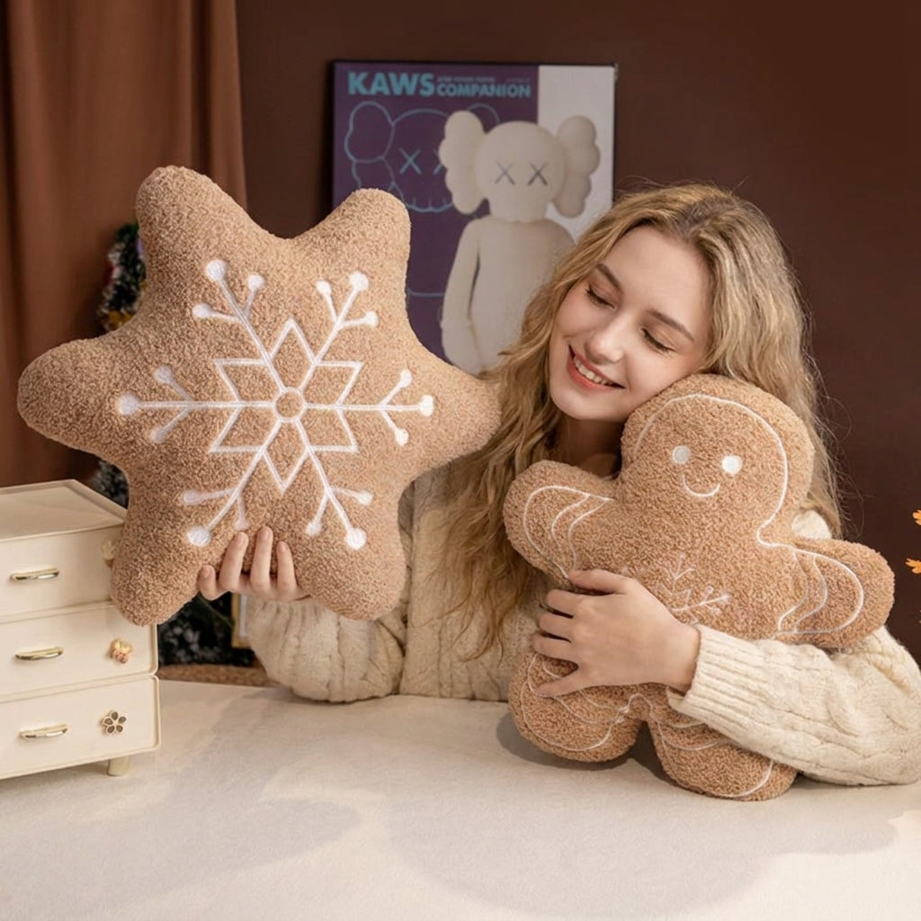 Slumblr® Gingerbread Plush Pillow
