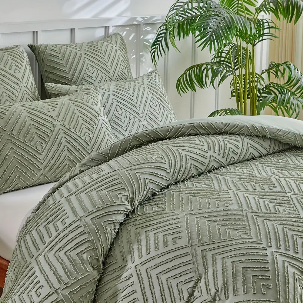 Slumblr® Luxury Tufted Duvet Cover Set Slumblr