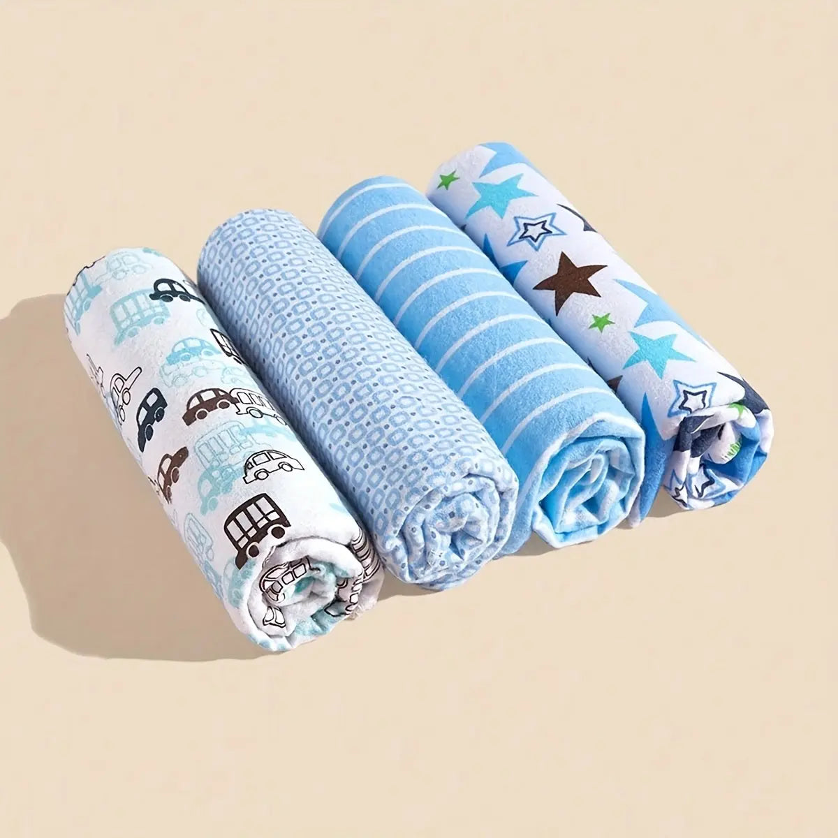 Slumblr® Baby Swaddle Blankets (4 Pcs) Slumblr