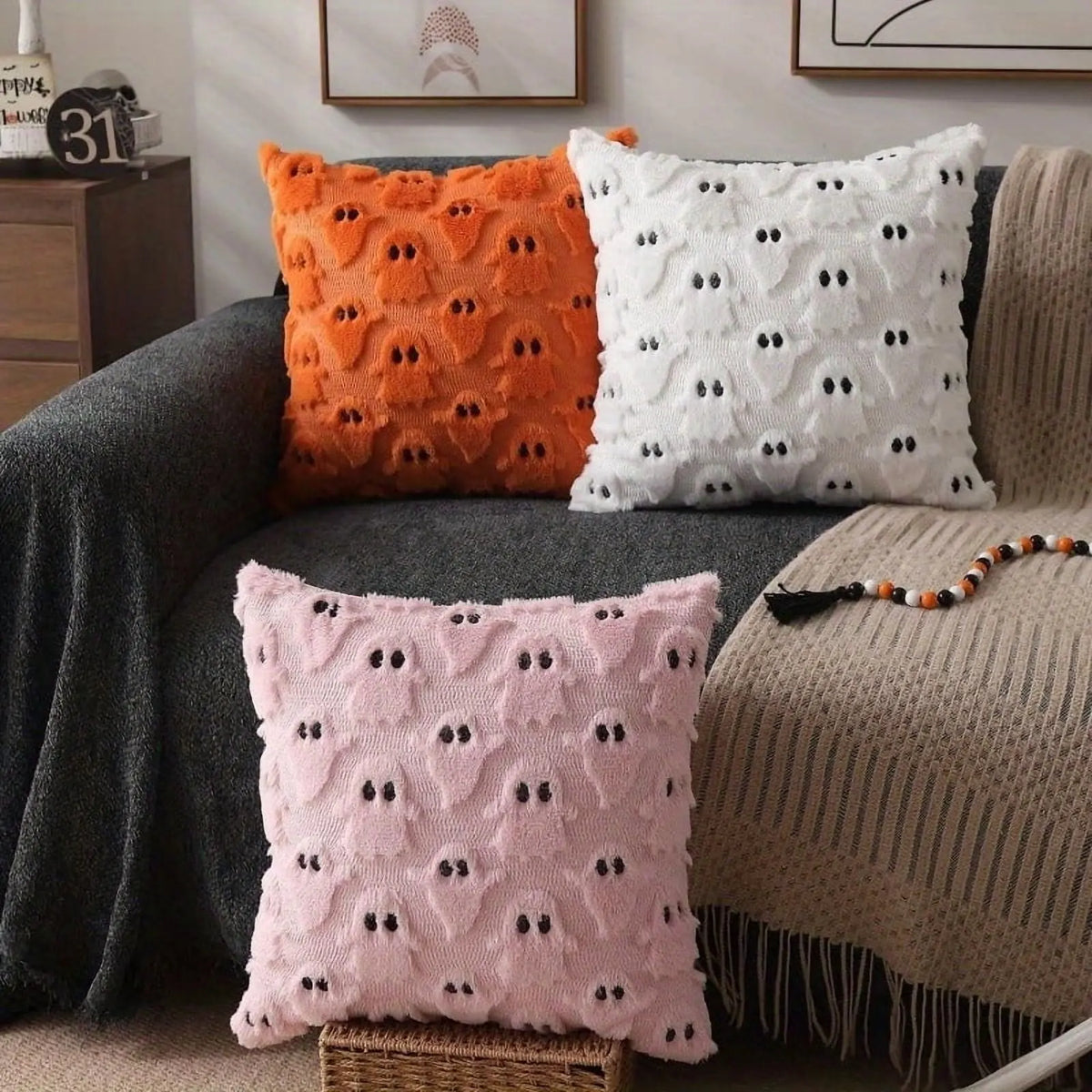 Slumblr® Halloween Ghost Cushion Covers Slumblr