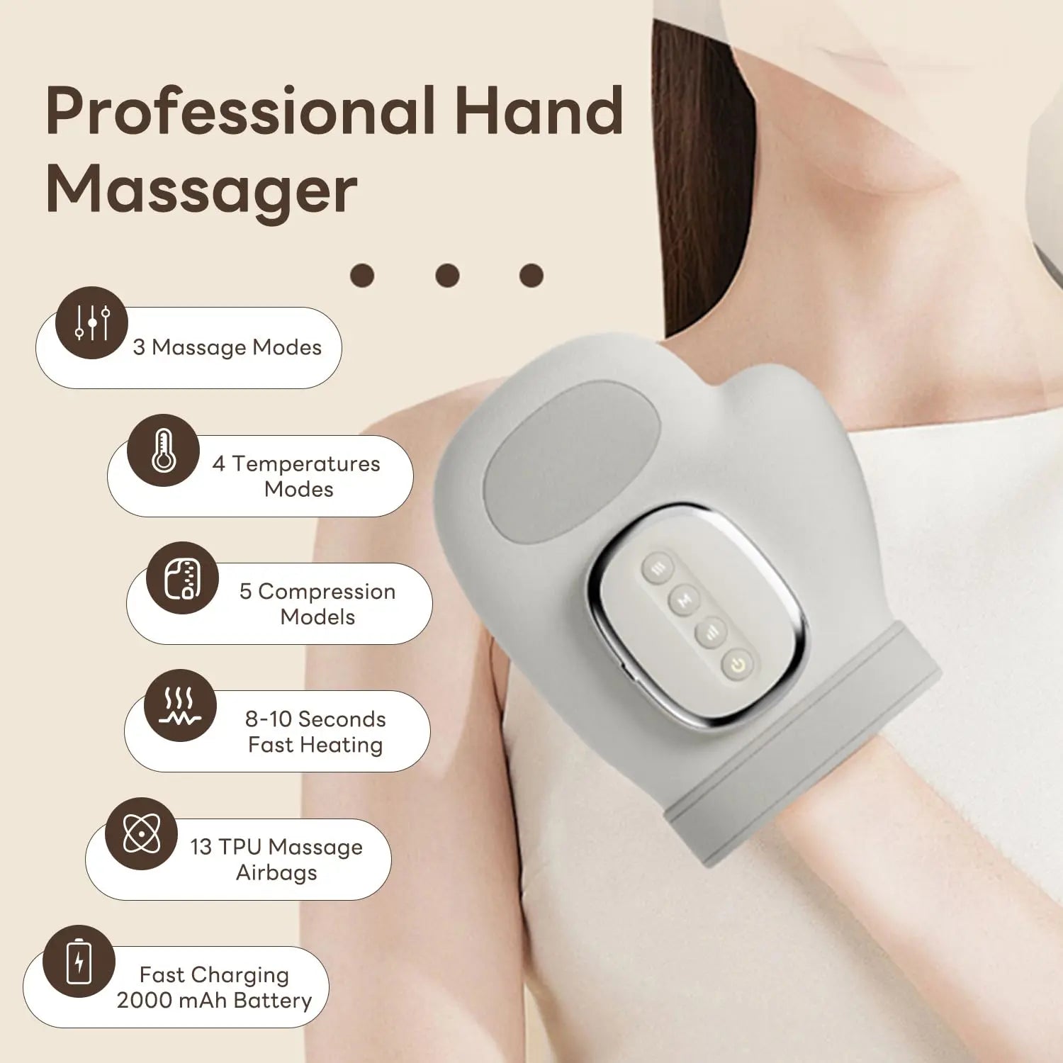 Slumblr® Cordless Hand Massager Slumblr