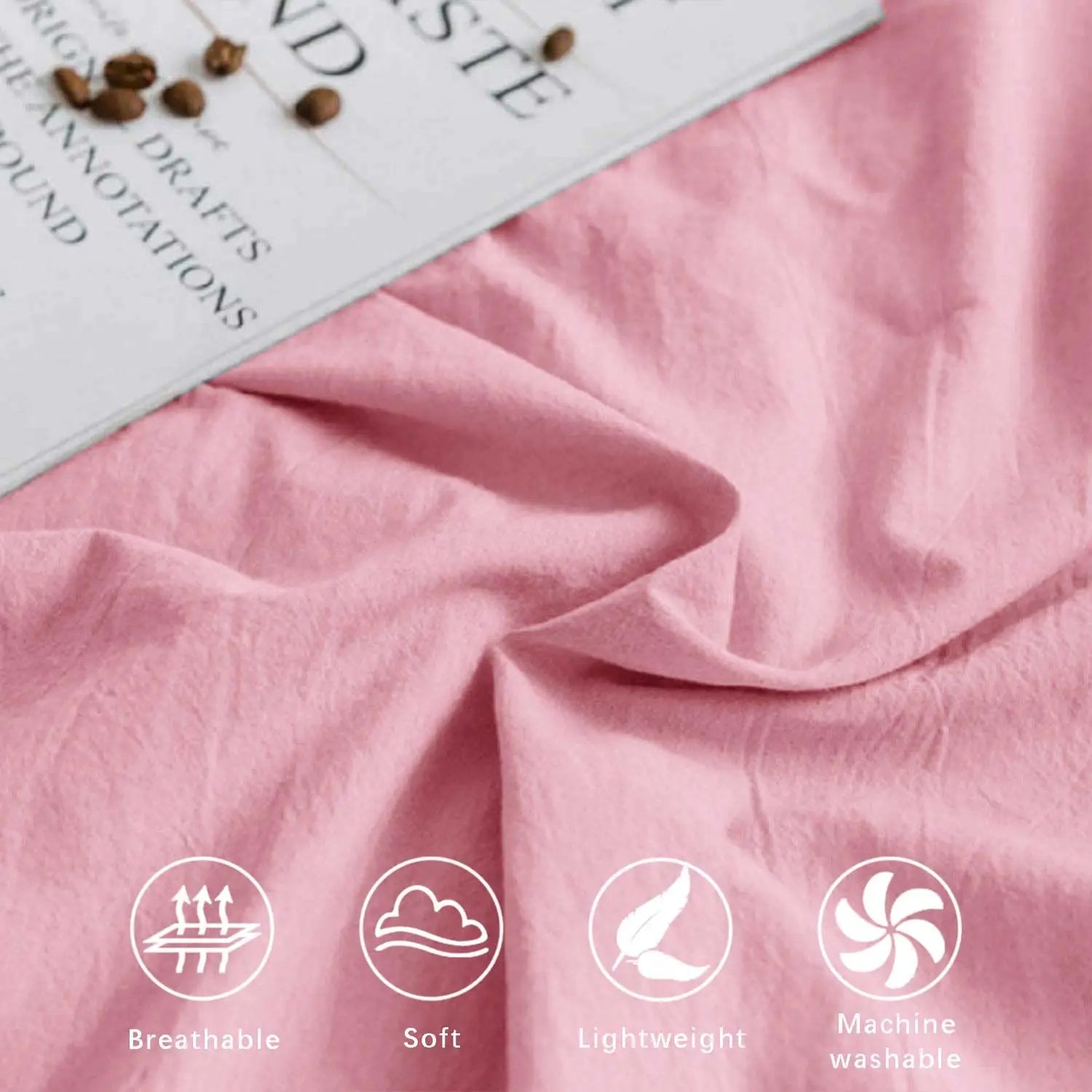 Slumblr® Pink Cotton Bedding Set Slumblr