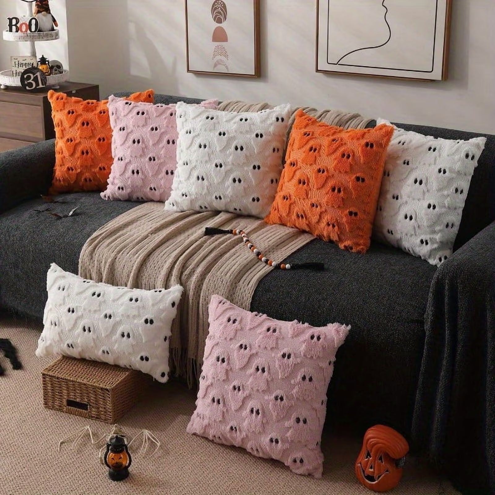Slumblr® Halloween Ghost Cushion Covers