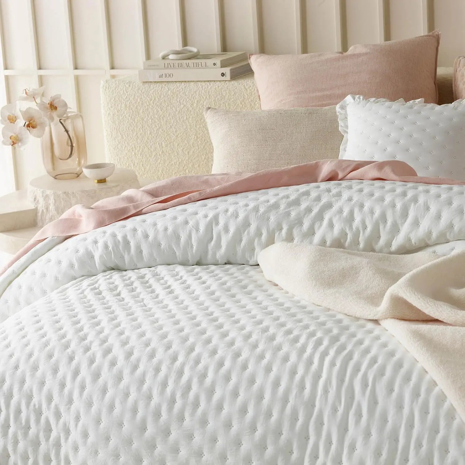 Slumblr® Ultra Soft Ruffle Mattress Cover Slumblr