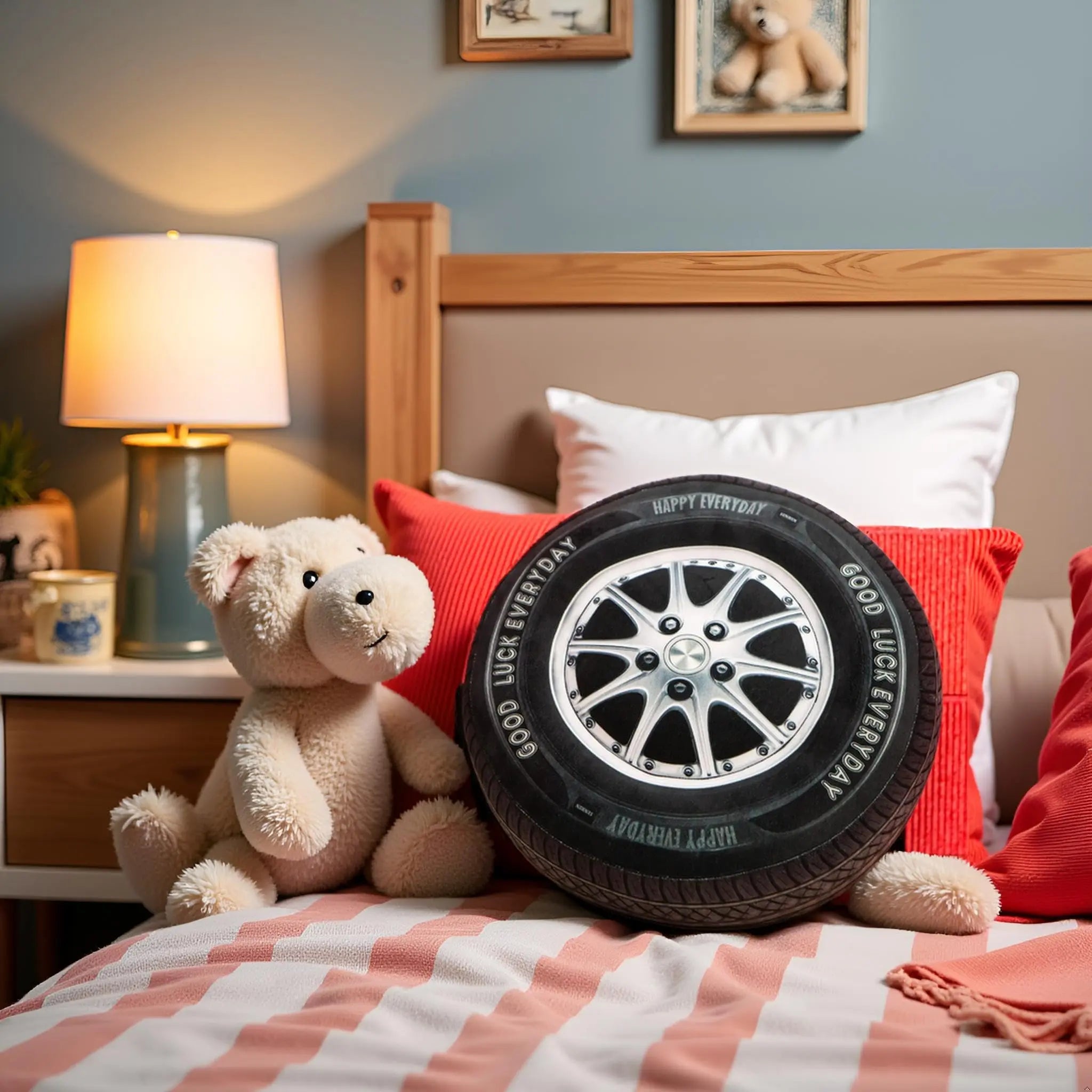 Slumblr® Tire-Shaped Pillow Slumblr