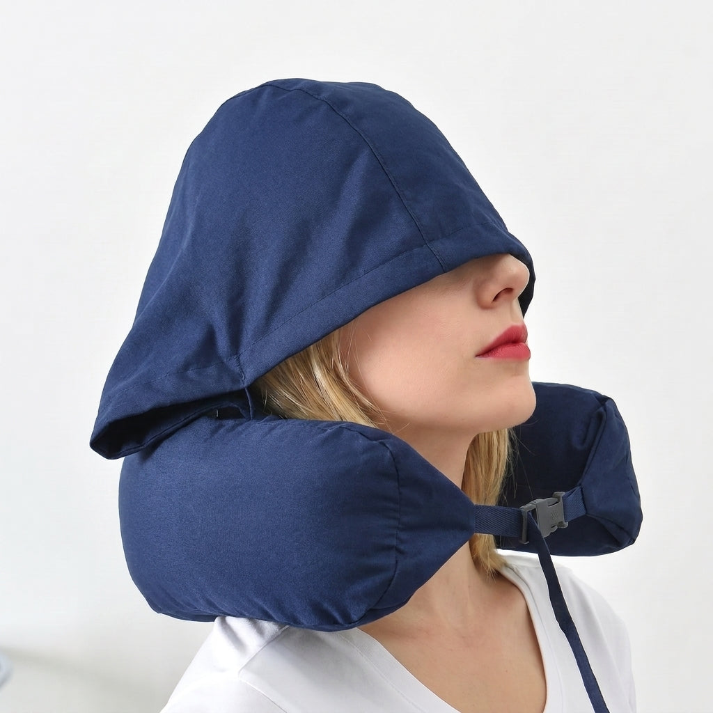 Slumblr® Hooded Travel Pillow