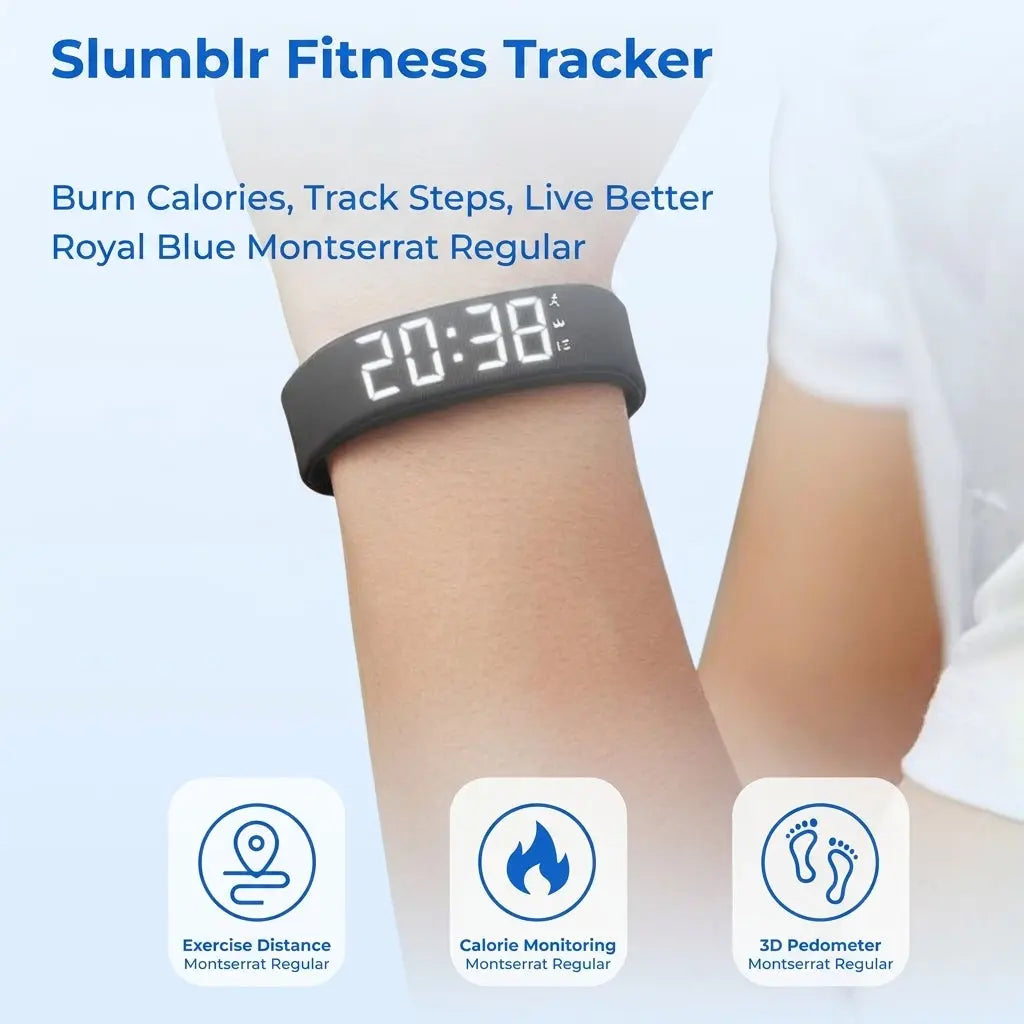 Slumblr® Vibrating Alarm Watch