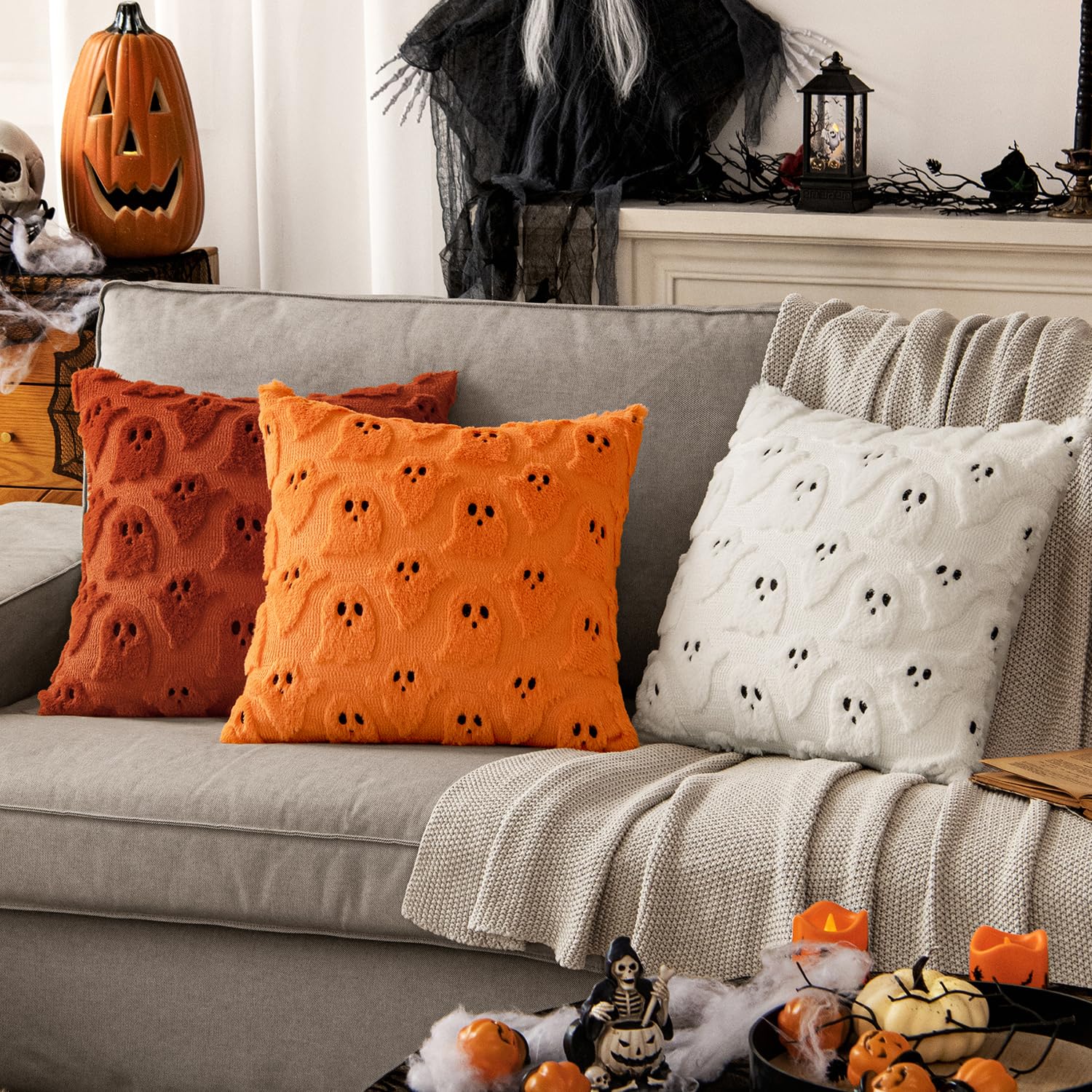 Slumblr® Halloween Ghost Cushion Covers