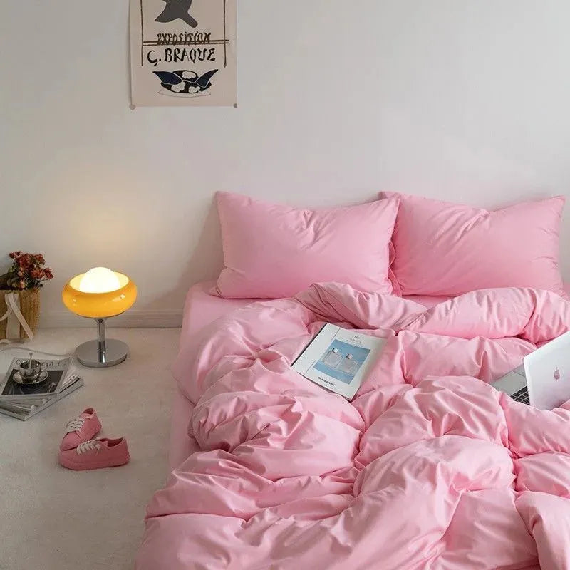 Slumblr® Pink Cotton Bedding Set