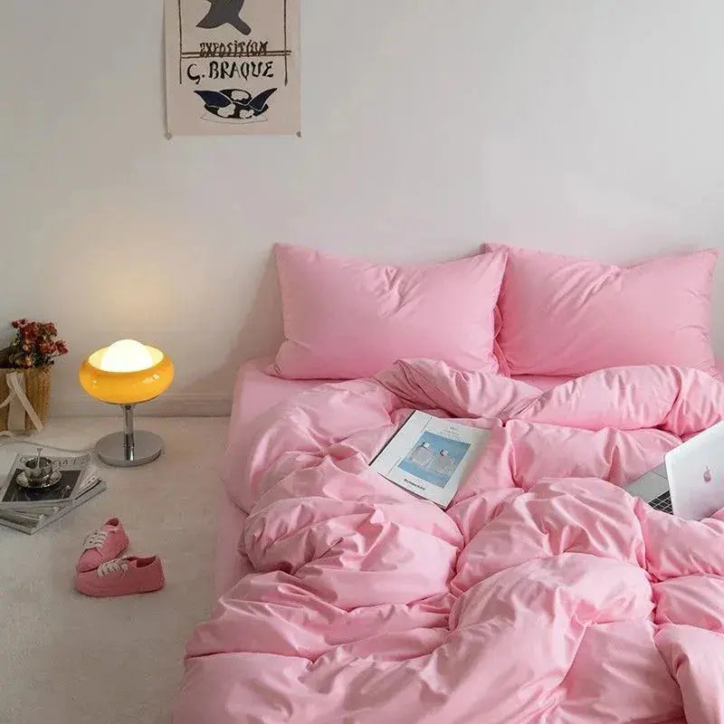 Slumblr® Pink Cotton Bedding Set Slumblr