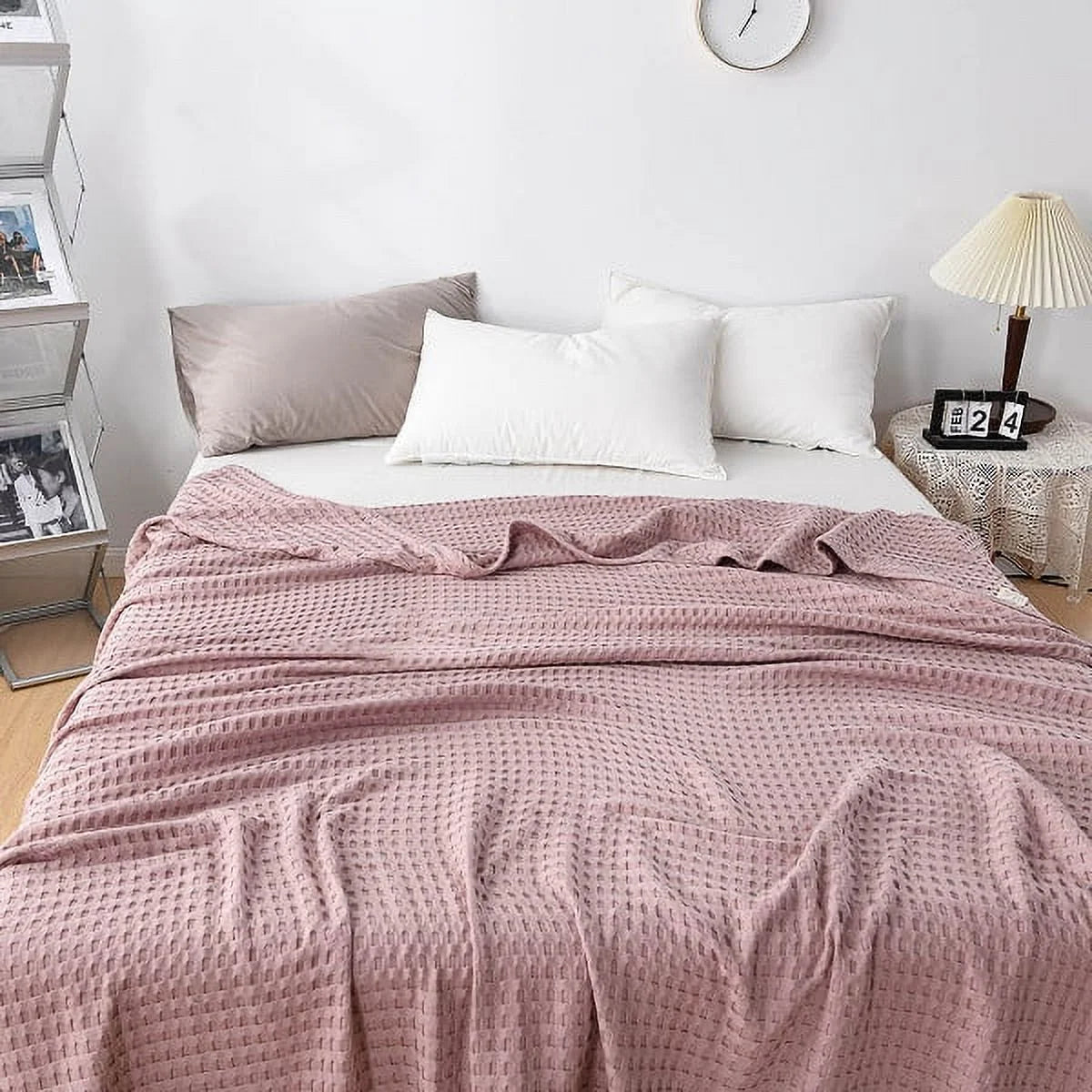 Slumblr® Cotton Waffle Weave Summer Blanket