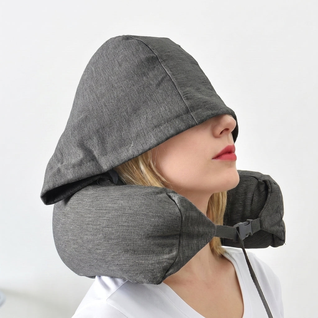 Slumblr® Hooded Travel Pillow