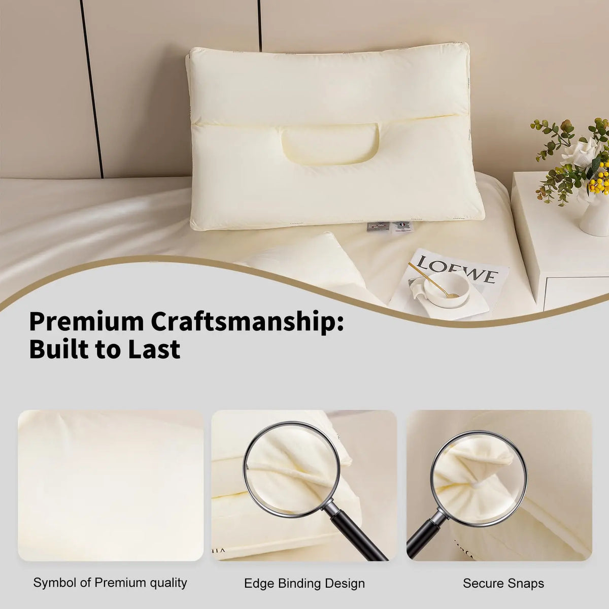 Slumblr® Adjustable Zoned Contour Pillow Slumblr