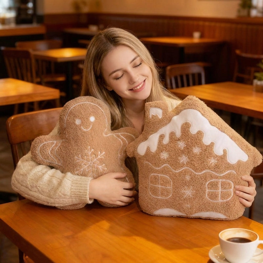 Slumblr® Gingerbread Plush Pillow