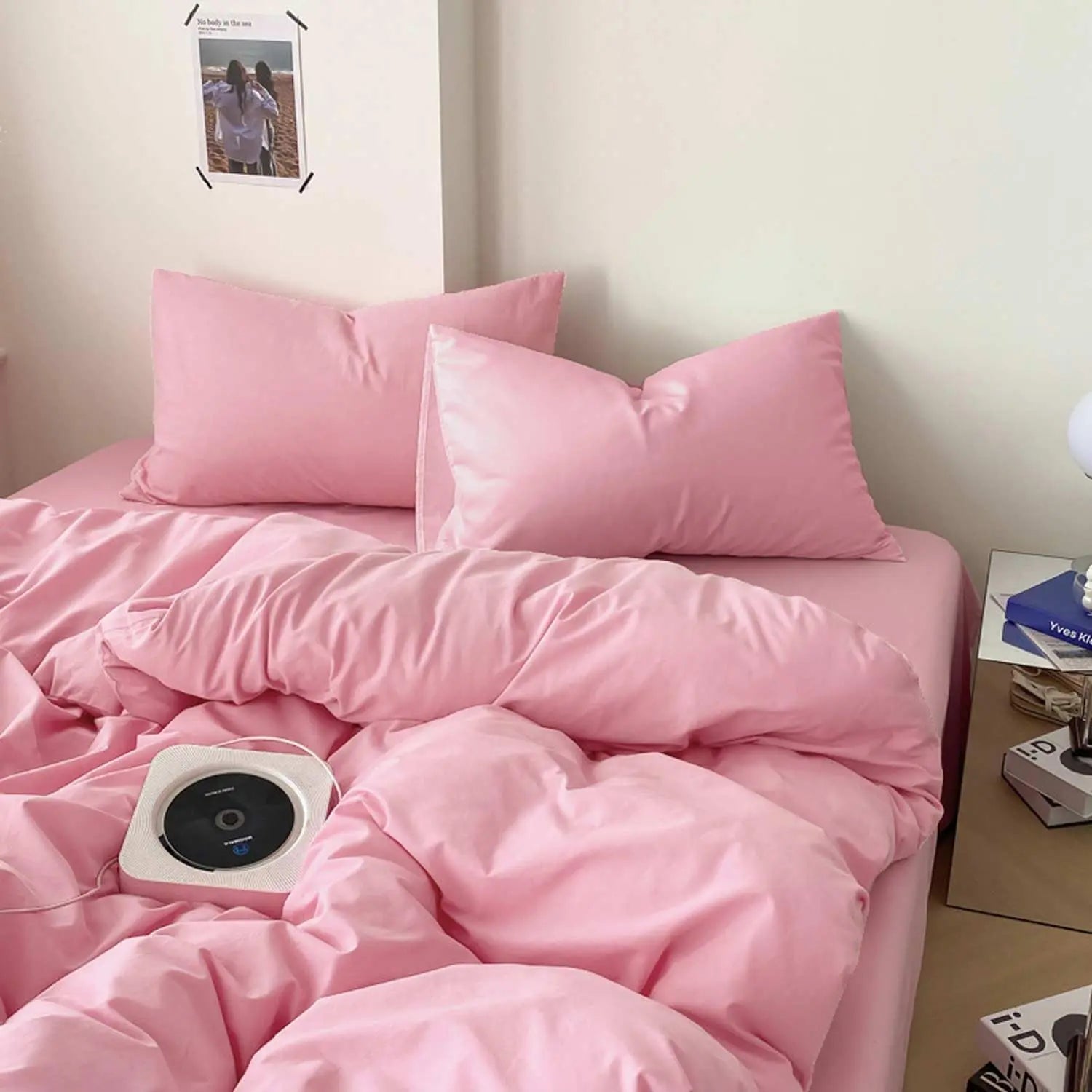 Slumblr® Pink Cotton Bedding Set Slumblr