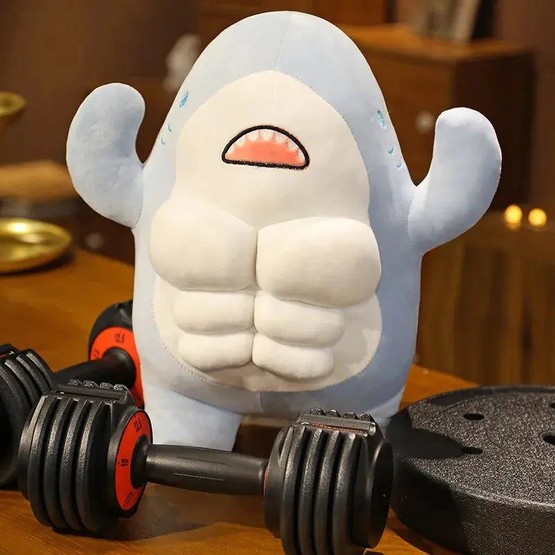 Slumblr® Muscle Shark Plush Slumblr