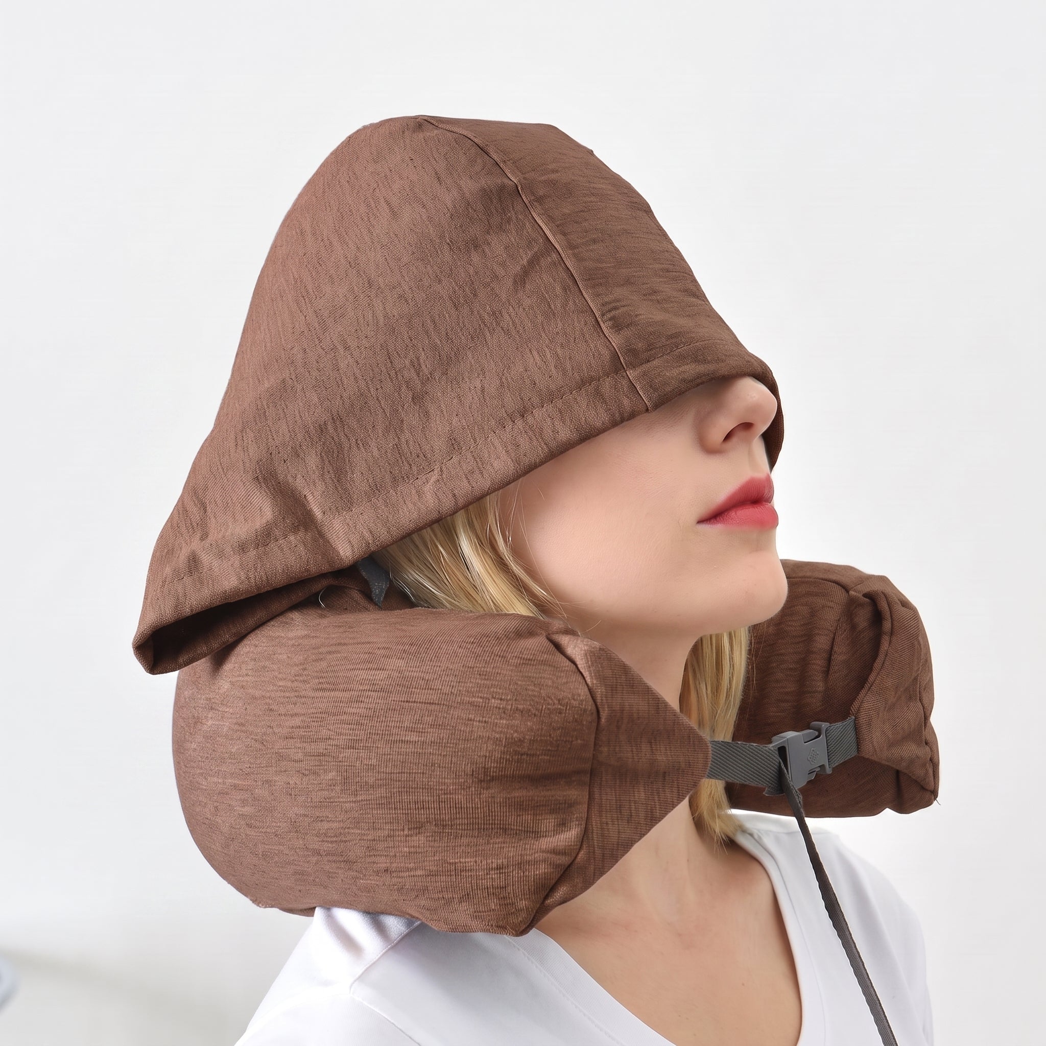 Slumblr® Hooded Travel Pillow