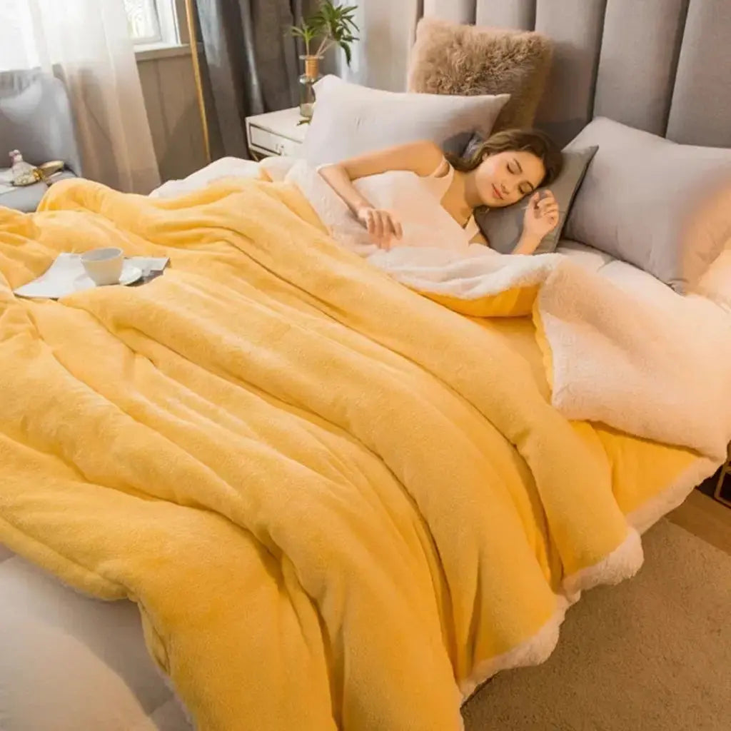Slumblr® Sherpa Throw Blanket Slumblr