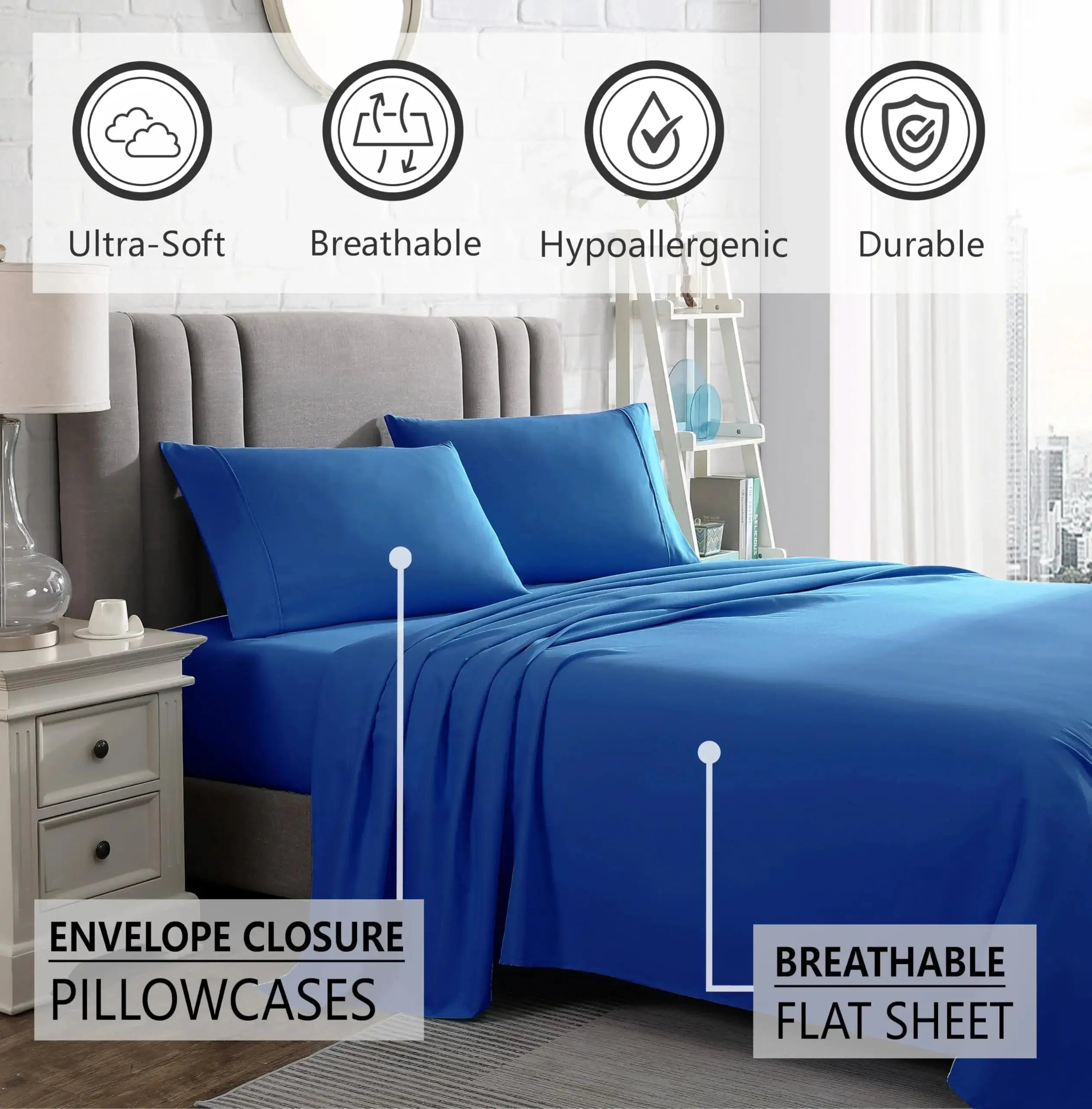 Slumblr® Extra Soft Luxury Sheet Set (4Pcs) Slumblr