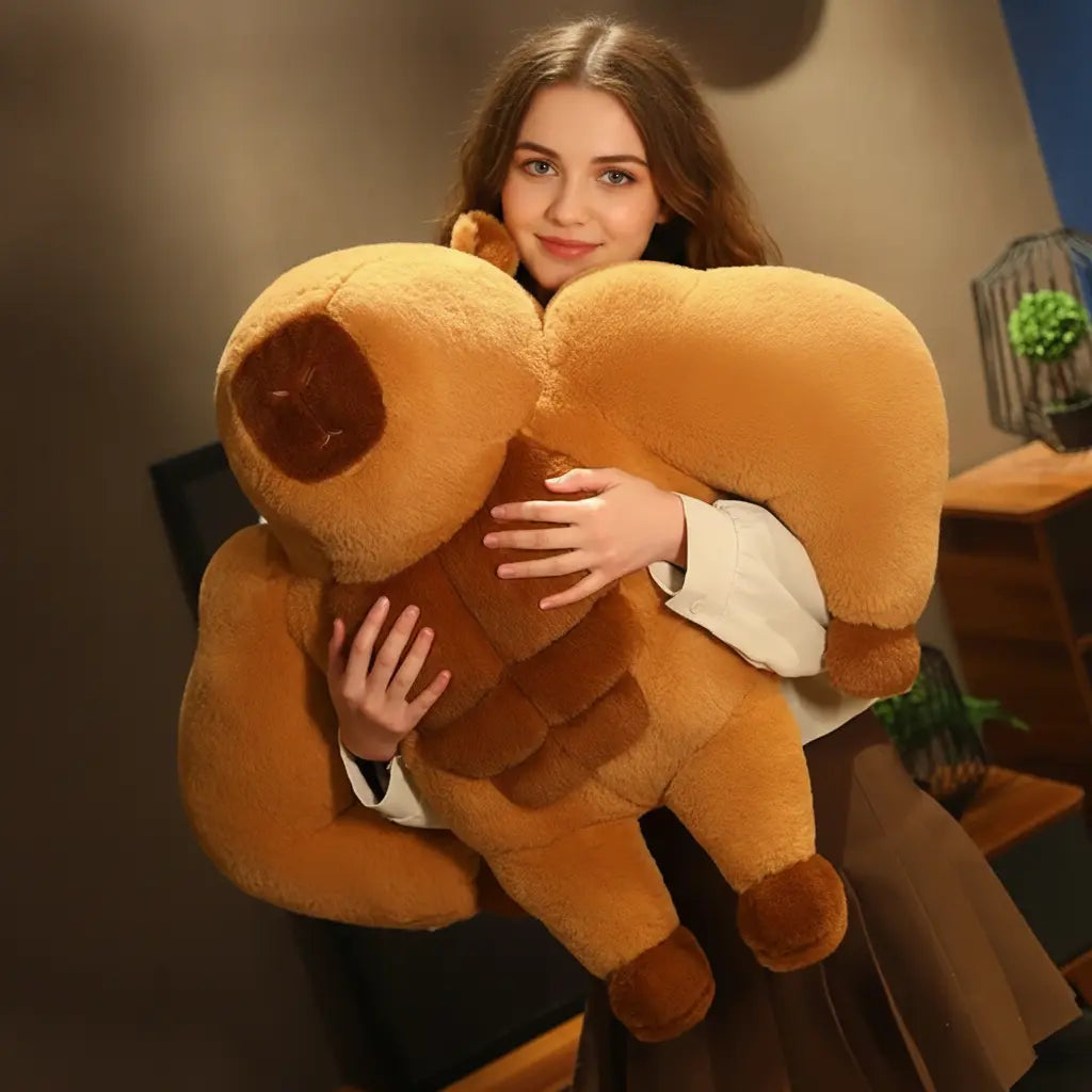 Slumblr® Muscle Capybara Plush Slumblr