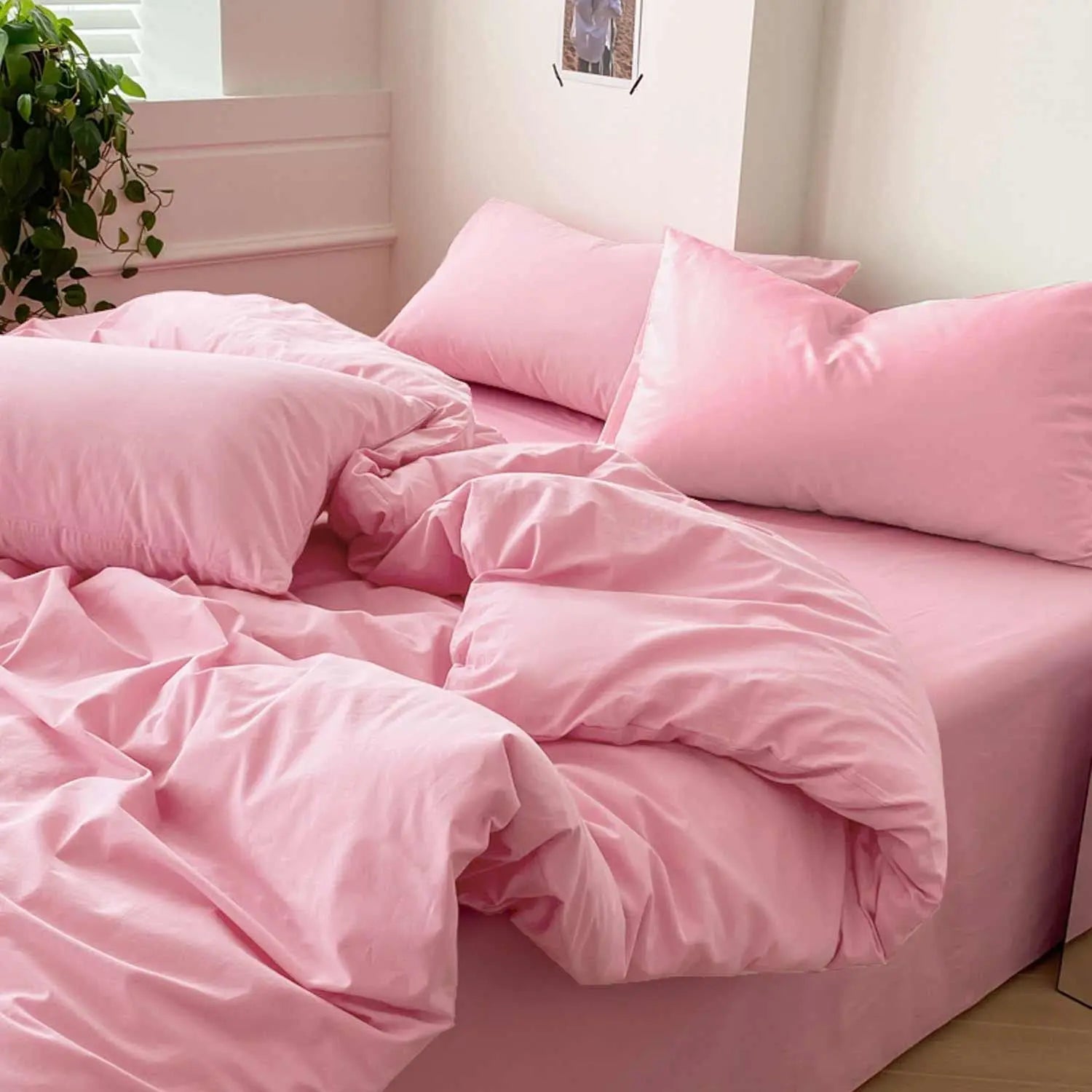 Slumblr® Pink Cotton Bedding Set Slumblr