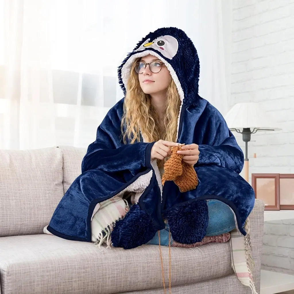Slumblr® Penguin Wearable Blanket Slumblr
