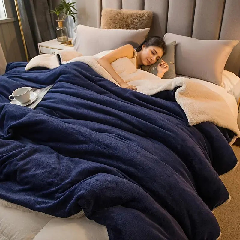Slumblr® Sherpa Throw Blanket Slumblr