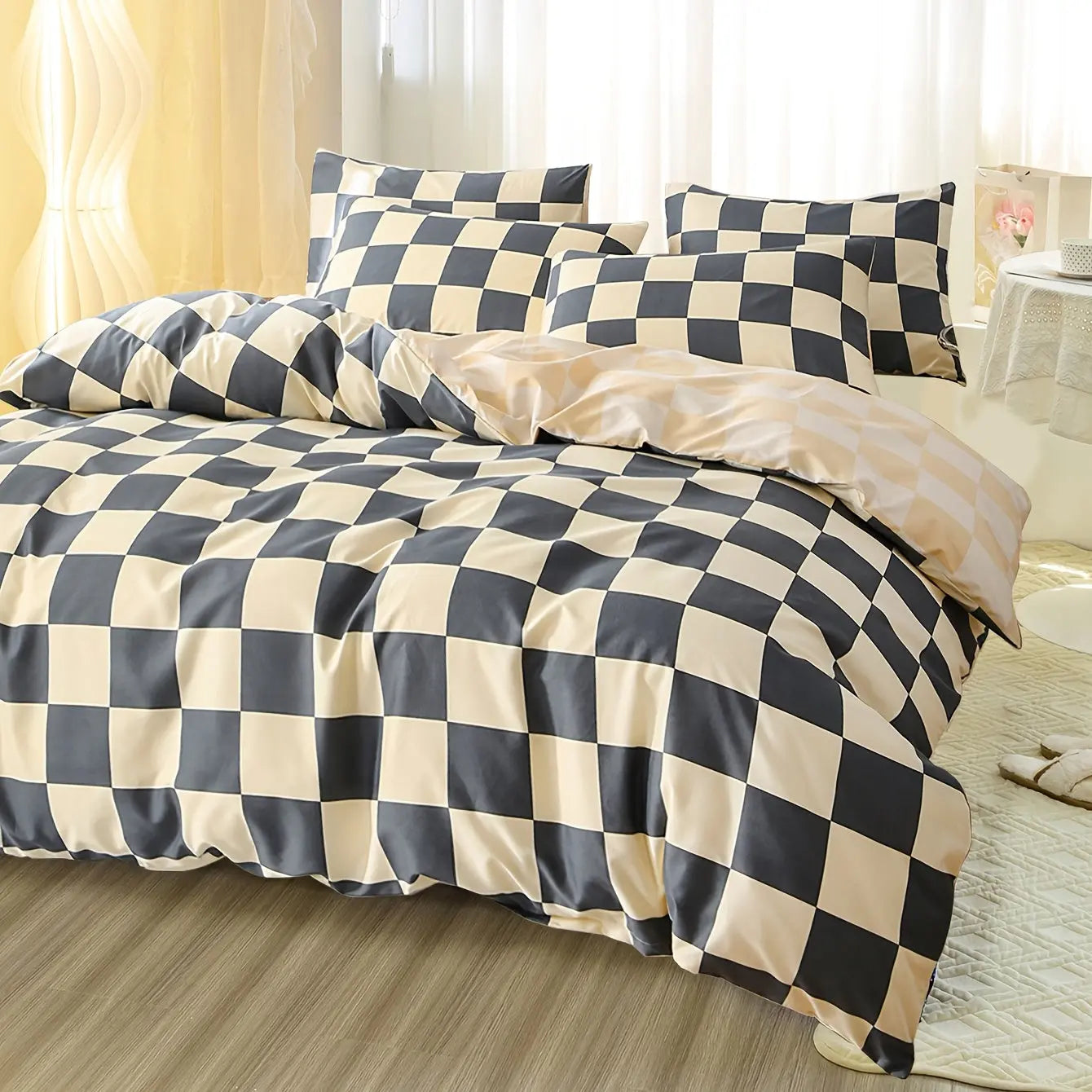 Slumblr® Checkered Bedding Set Slumblr