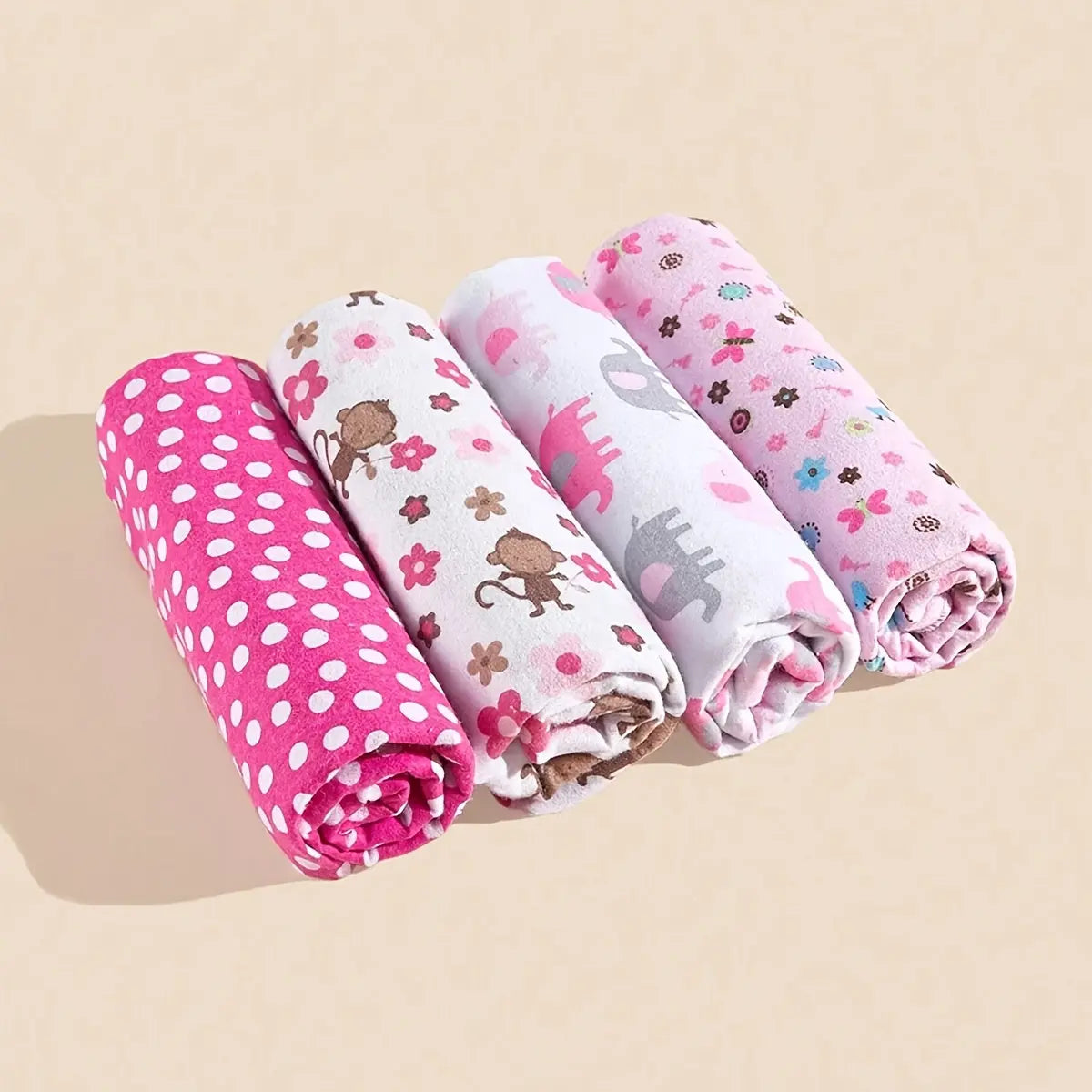 Slumblr® Baby Swaddle Blankets (4 Pcs) Slumblr