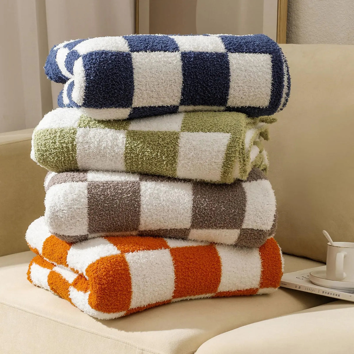 Slumblr® Checkerboard Blanket Slumblr