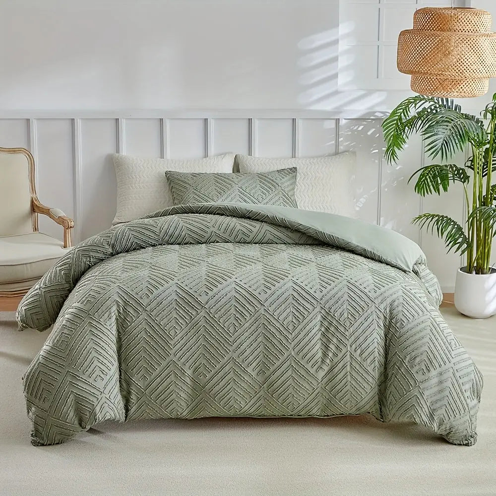 Slumblr® Luxury Tufted Duvet Cover Set Slumblr