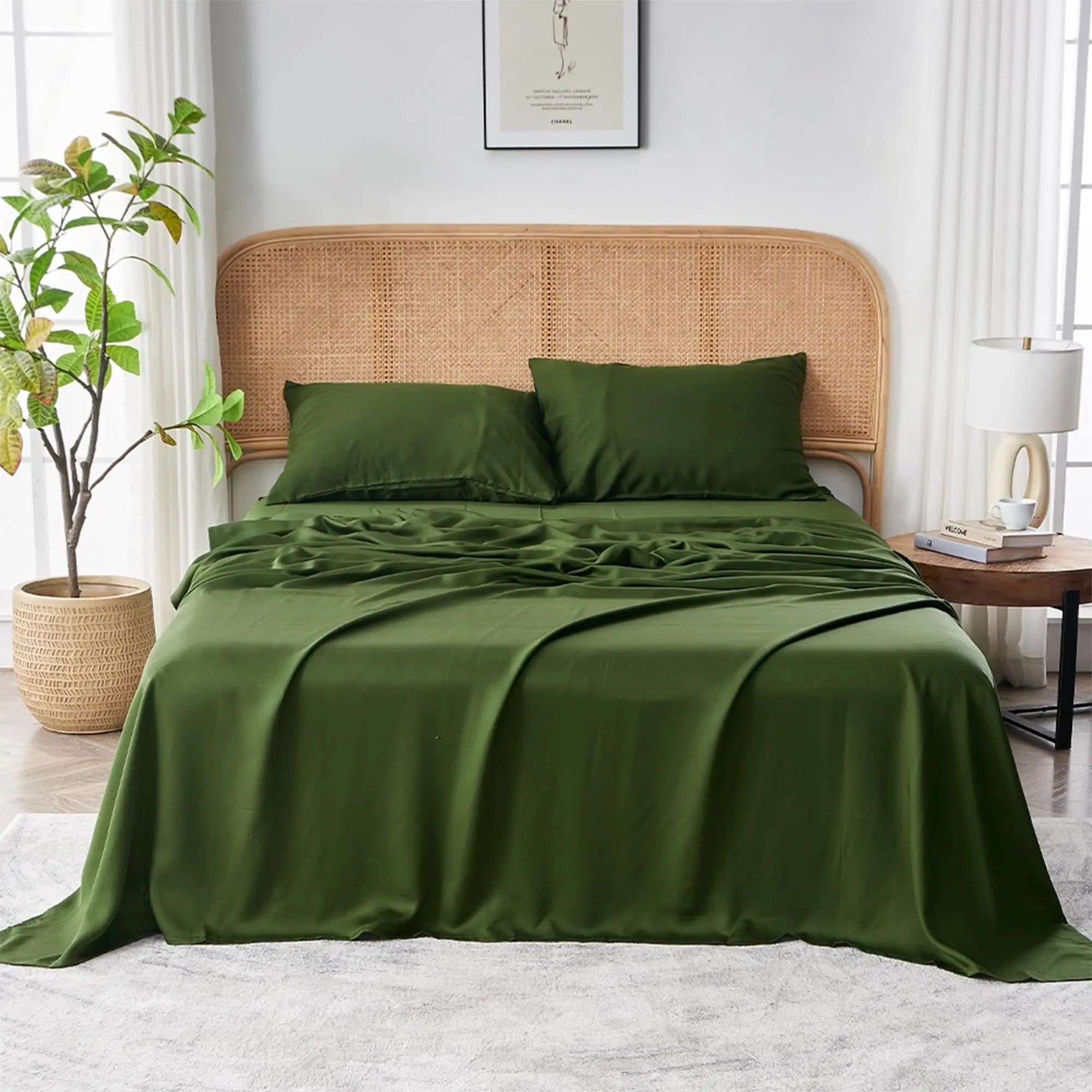 Slumblr® Silky Soft Organic Bamboo Sheets Set Slumblr