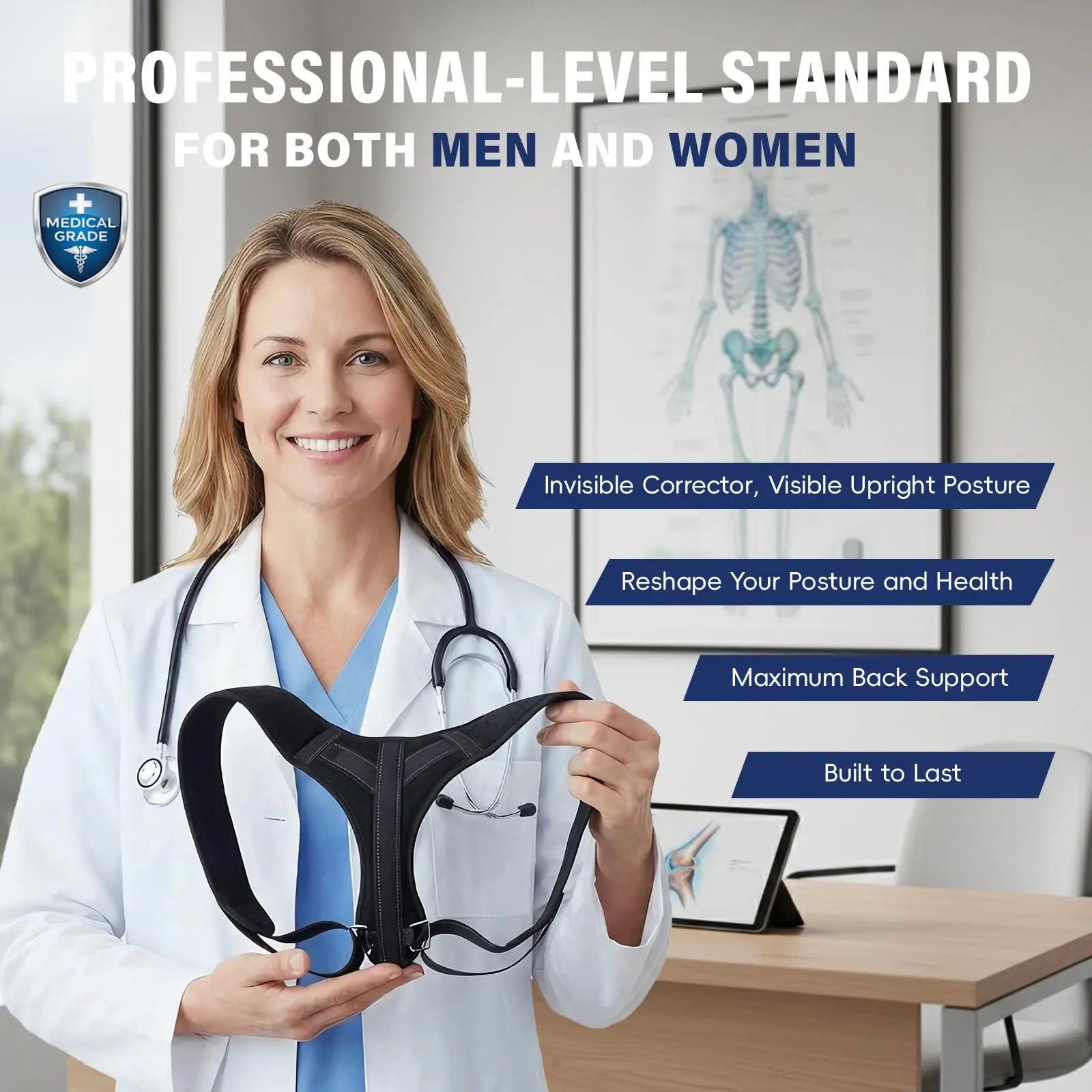 Slumblr® Adjustable Posture Corrector Slumblr