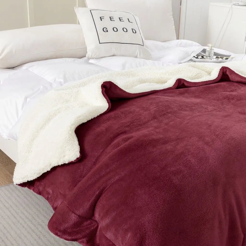 Slumblr® Lambswool Fleece Blanket Slumblr
