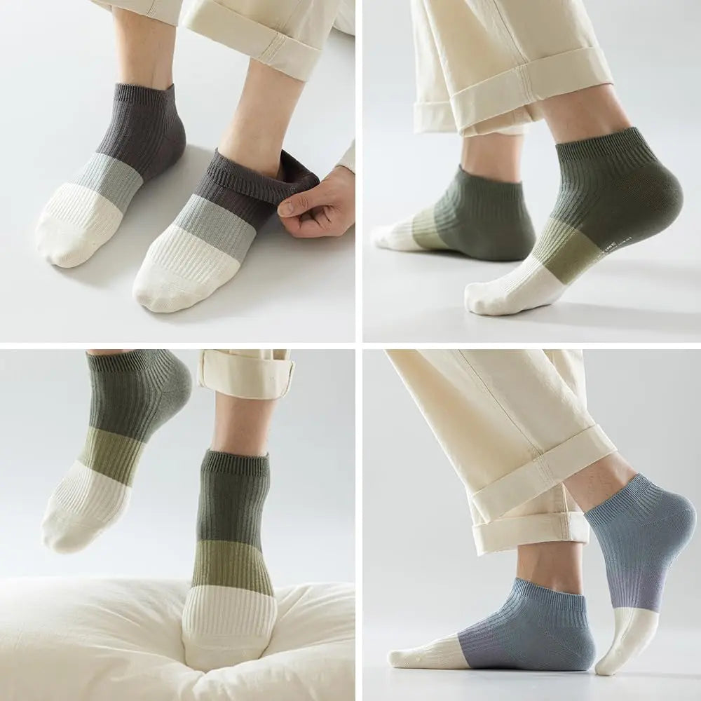 Slumblr® Cotton Ankle Socks (5 Pairs) Slumblr