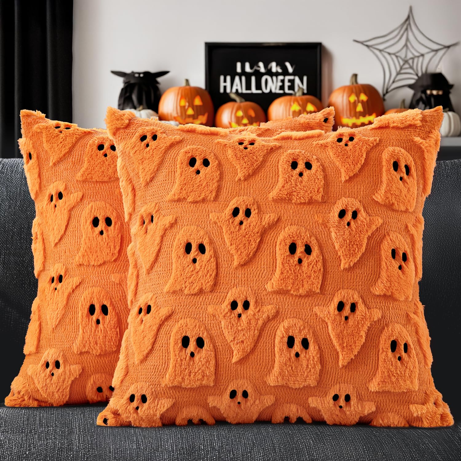 Slumblr® Halloween Ghost Cushion Covers