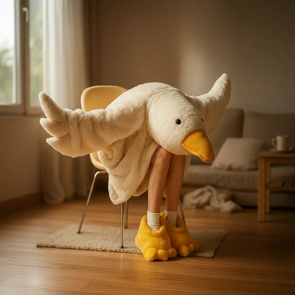 Slumblr® Goose Hooded Robe Slumblr
