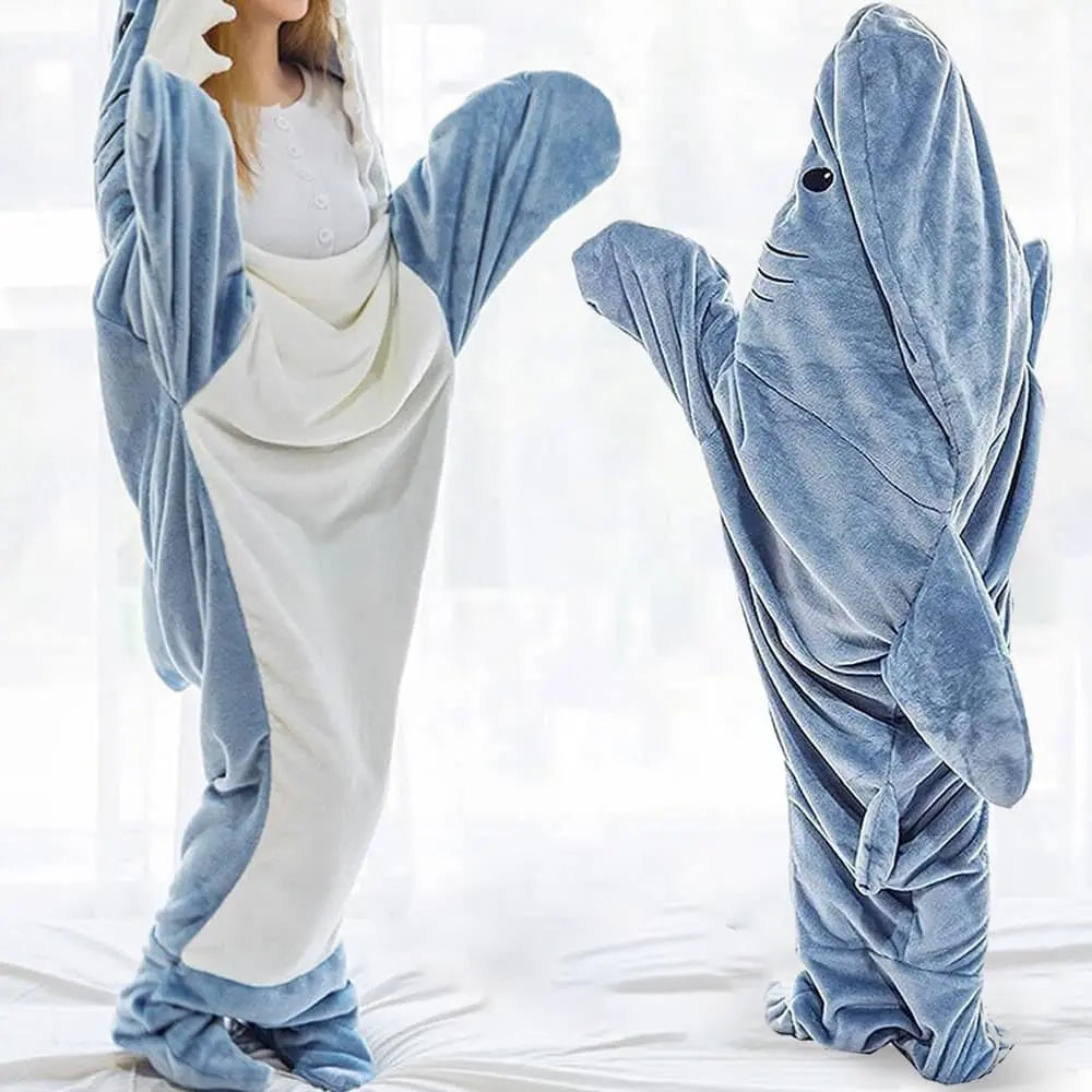 Slumblr® Shark Hoodie Blanket Slumblr