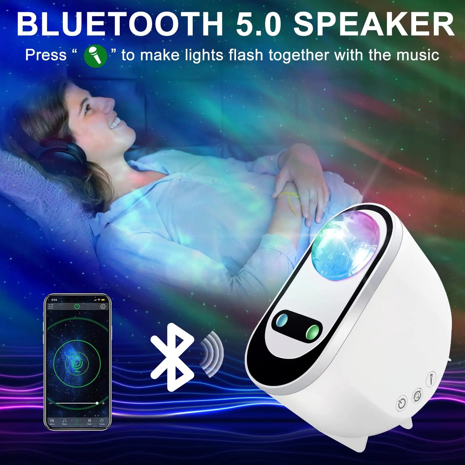 Slumblr® Ocean Wave Projector Slumblr
