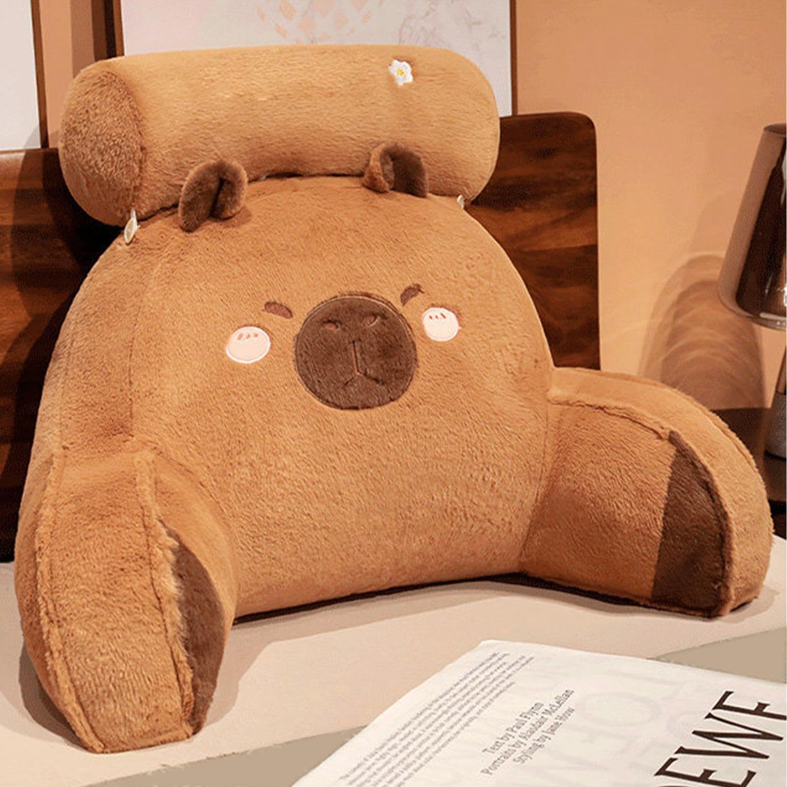 Slumblr® Capybara Reading Pillow