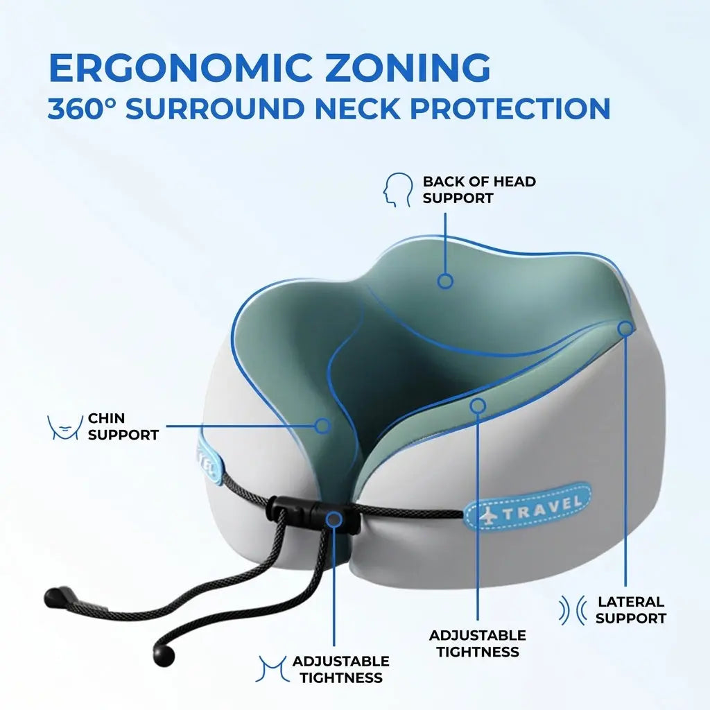 Slumblr® Portable Neck Support Travel Pillow Slumblr