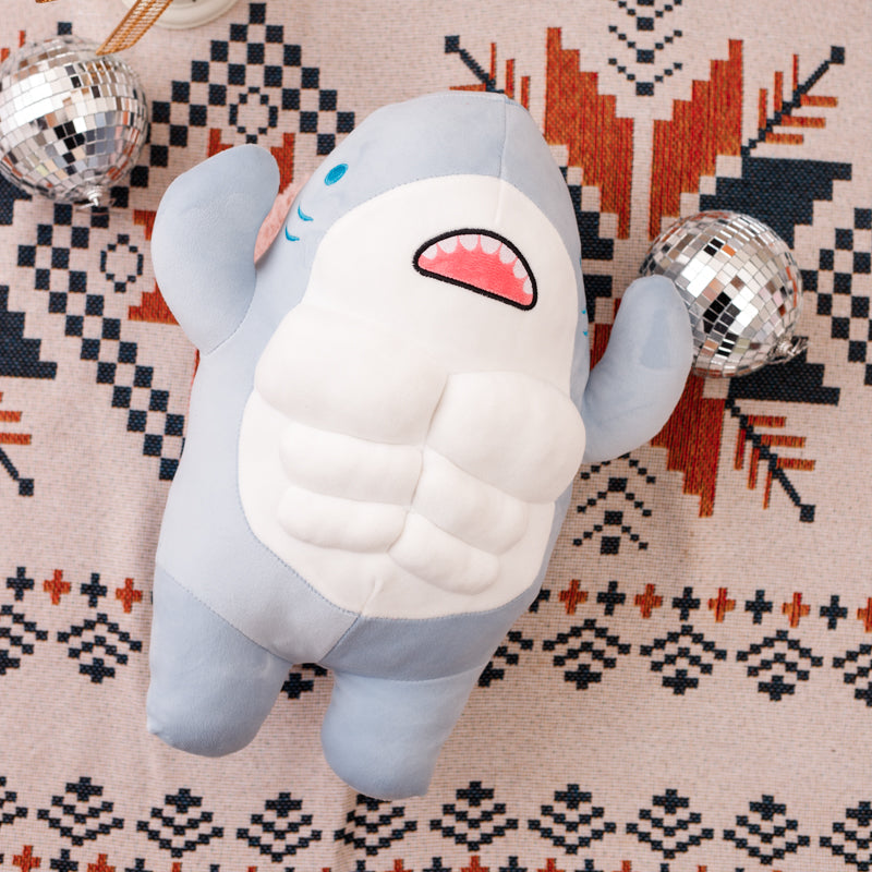 Slumblr® Muscle Shark Plush
