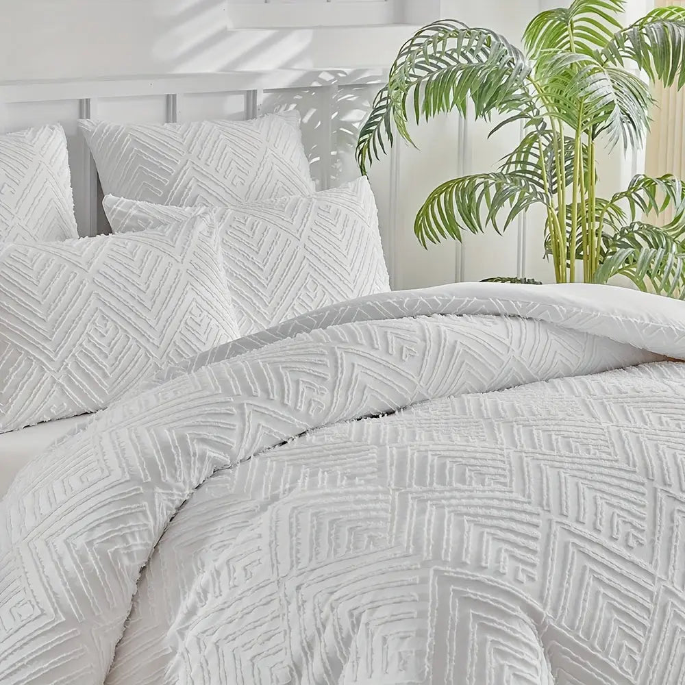 Slumblr® Luxury Tufted Duvet Cover Set Slumblr